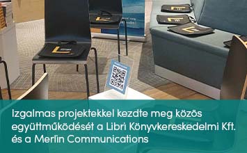 Izgalmas projektekkel kezdte meg közös együttműködését a Libri Könyvkereskedelmi Kft. és a Merlin Communications